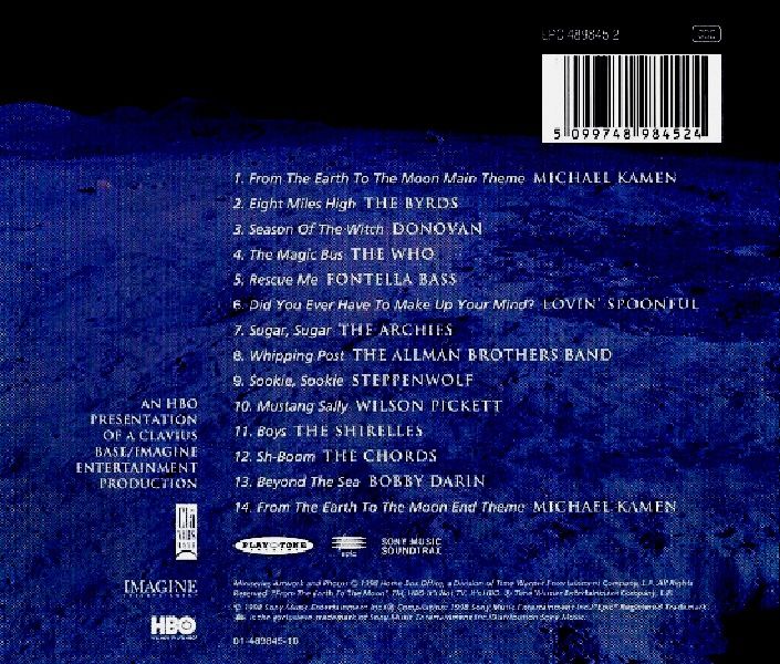 FROM THE EARTH TO THE MOON - SOUNDTRACK  (CD) (1998)