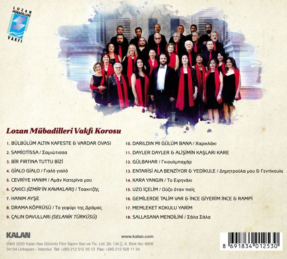 LOZAN MÜBADİLLERİ VAKFI KOROSU & ZÜLFÜ LİVANELİ - HASRETİN İKİ YAKASI