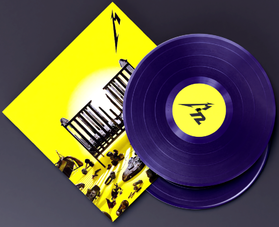 METALLICA - 72 SEASONS (COLOUR) (INDIE RETAIL MIDNIGHT) (VIOLET VINYL) (2 LP)