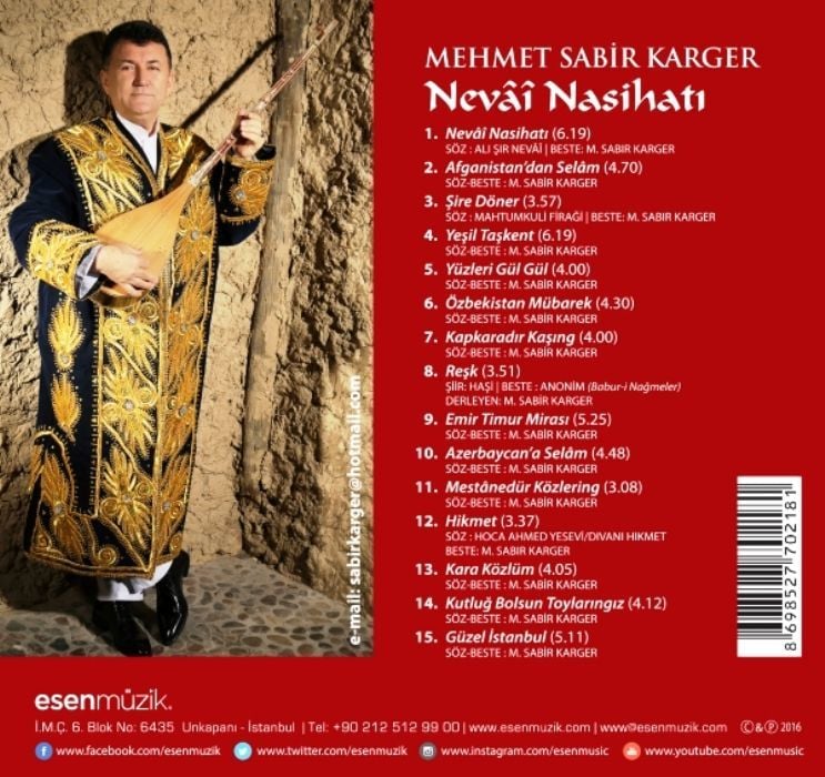 MEHMET SABİR KARGER - NEVAİ NASİHATI