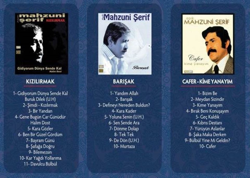 AŞIK  MAHSUNİ ŞERİF - ARŞİV SERİSİ - 3 (3 CD)