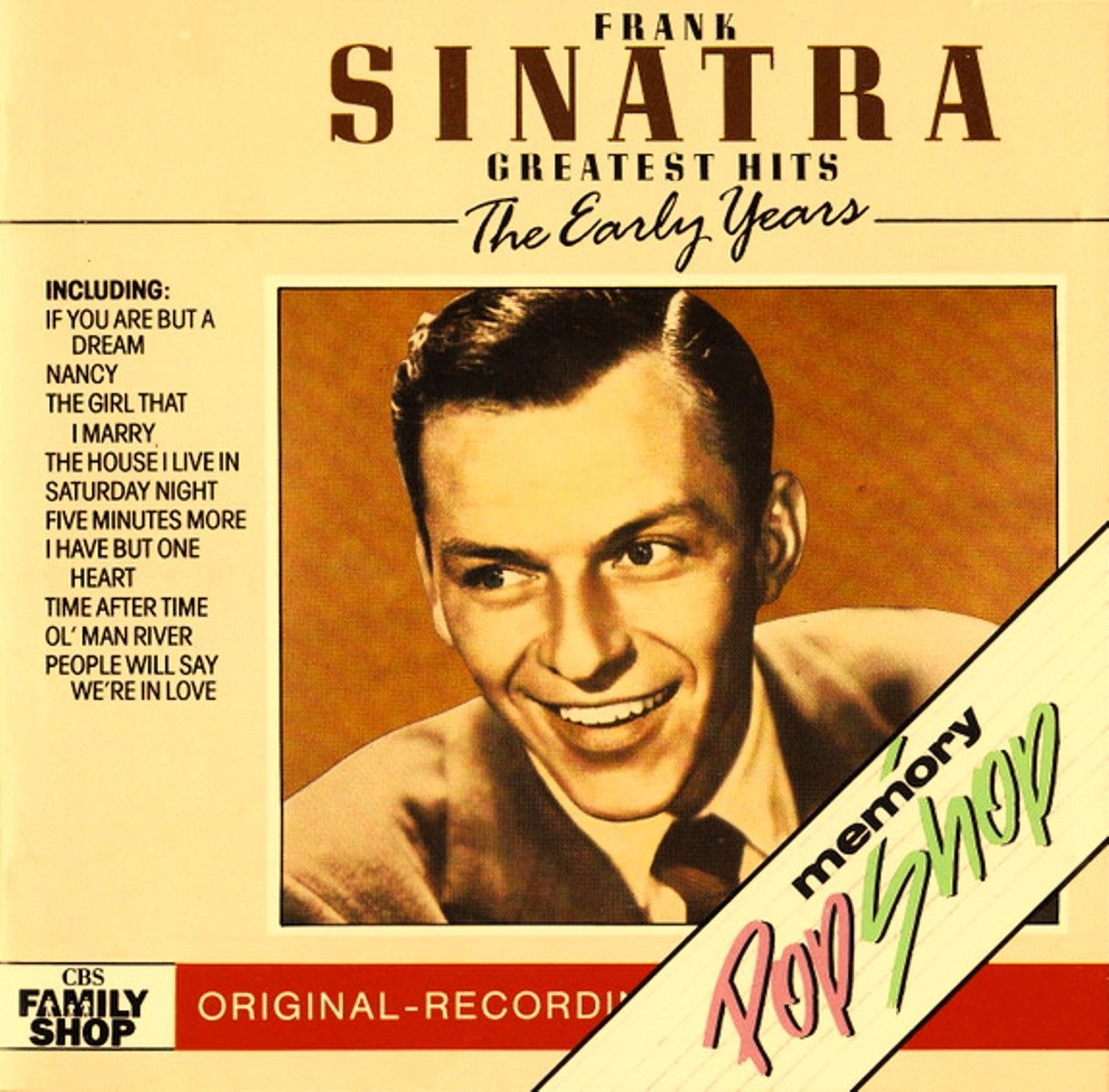 FRANK SINATRA - GREATEST HITS THE EARLY YEARS (CD) (1988)