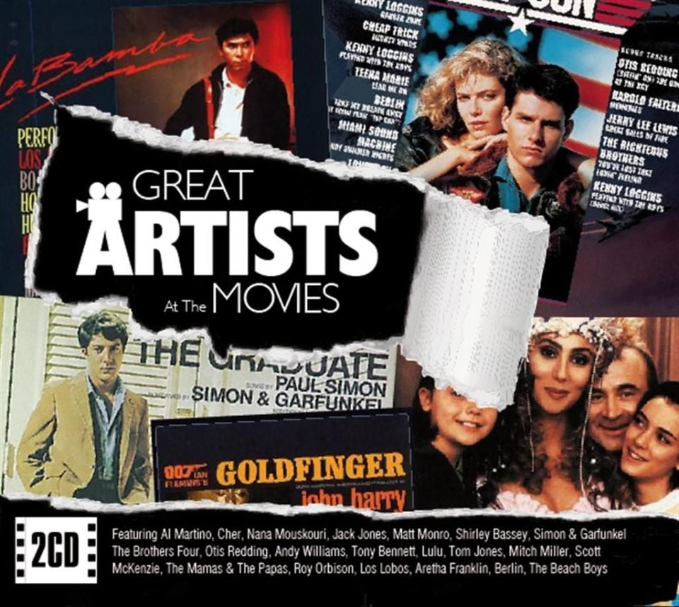 VARIOUS ARTISTS - GREAT ARTISTS AT THE MOVIE