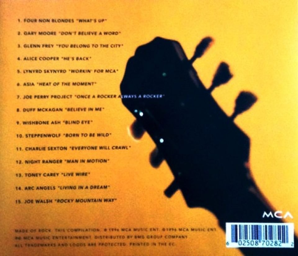 MADE OF ROCK - VARIOUS (CD) (1996)