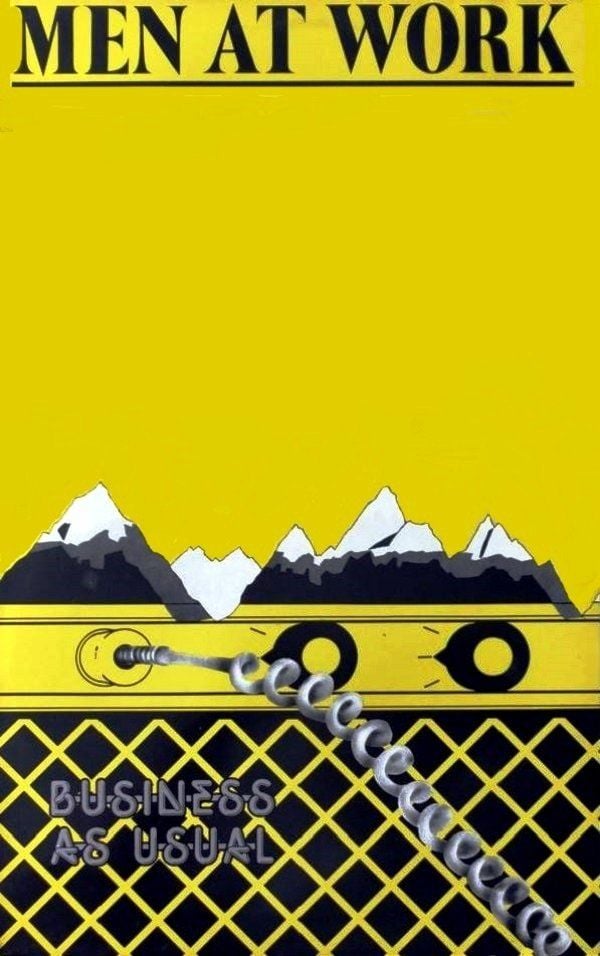 MEN AT WORK - BUSINESS AS USUAL (MC)