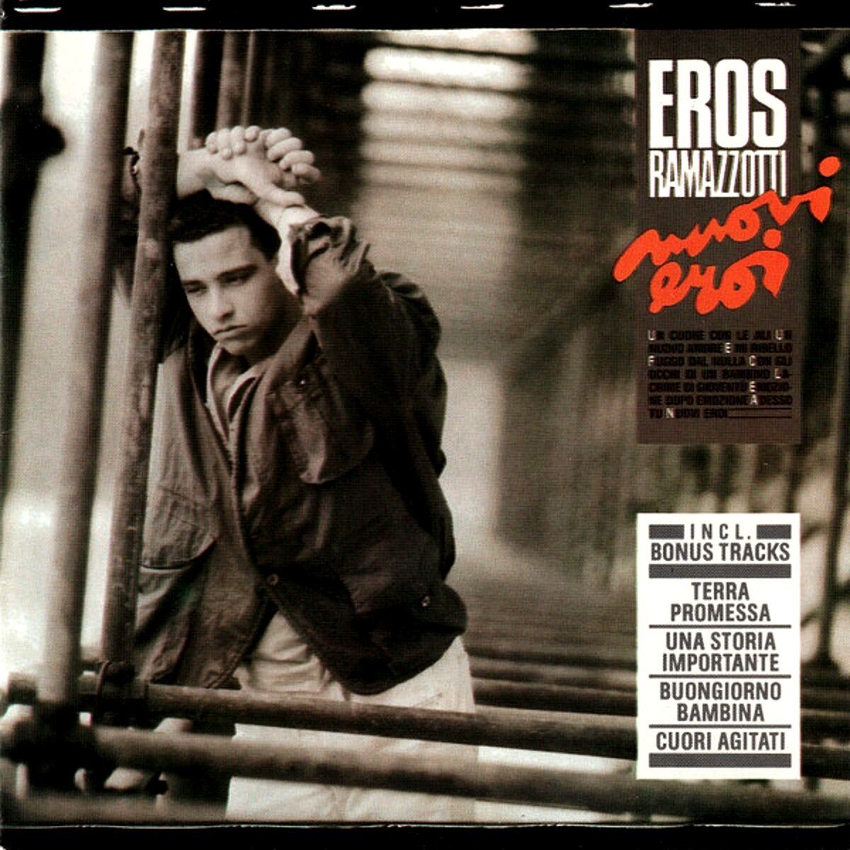 EROS RAMAZZOTTI - NUOVI EROI (CD) (1986)