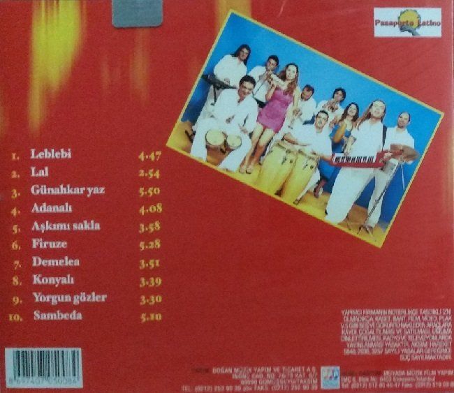 PASAPORTE LATINO - LATİN TÜRKÜLER (CD) (2000)