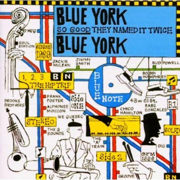 VARIOUS - JAZZ - BLUE YORK BLUE YORK SO GOOD THEY NAMED IT TWICE