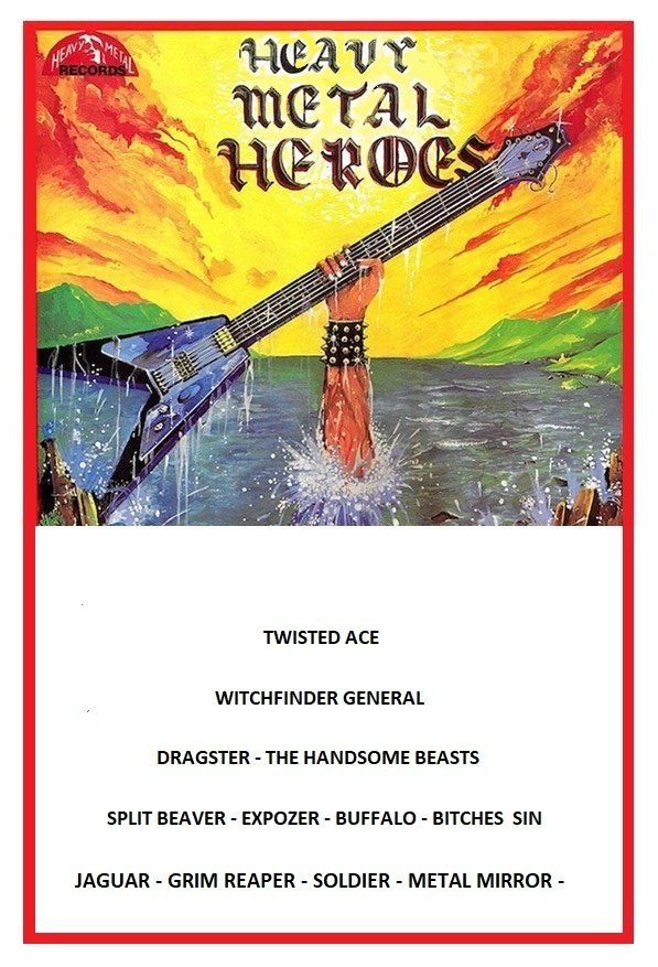 HEAVY METAL HEROES - VARIOUS (MC)