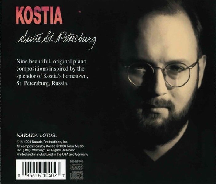 KOSTIA - SUITE ST. PETERSBURG (CD)