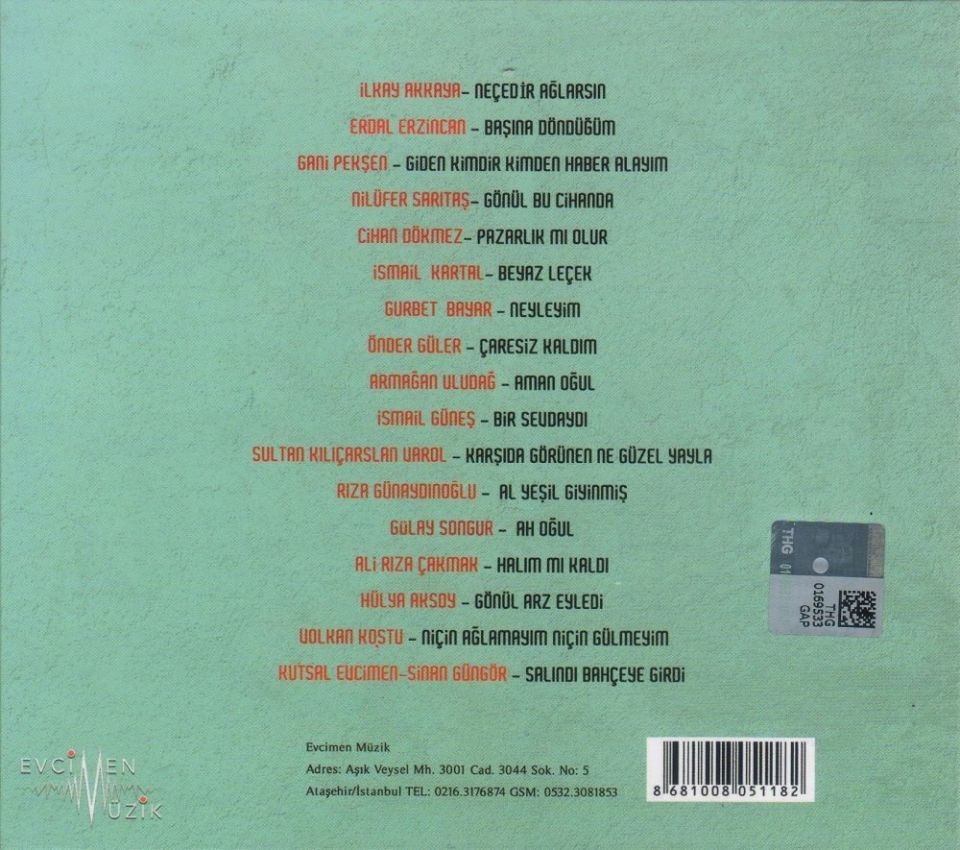 HAYAL PERDESİ 2 - ÇEŞİTLİ SANATÇILAR