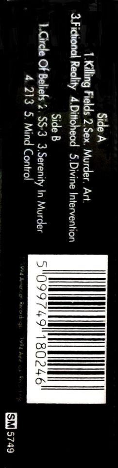SLAYER - DIVINE INTERVENTION (MC) (1994)