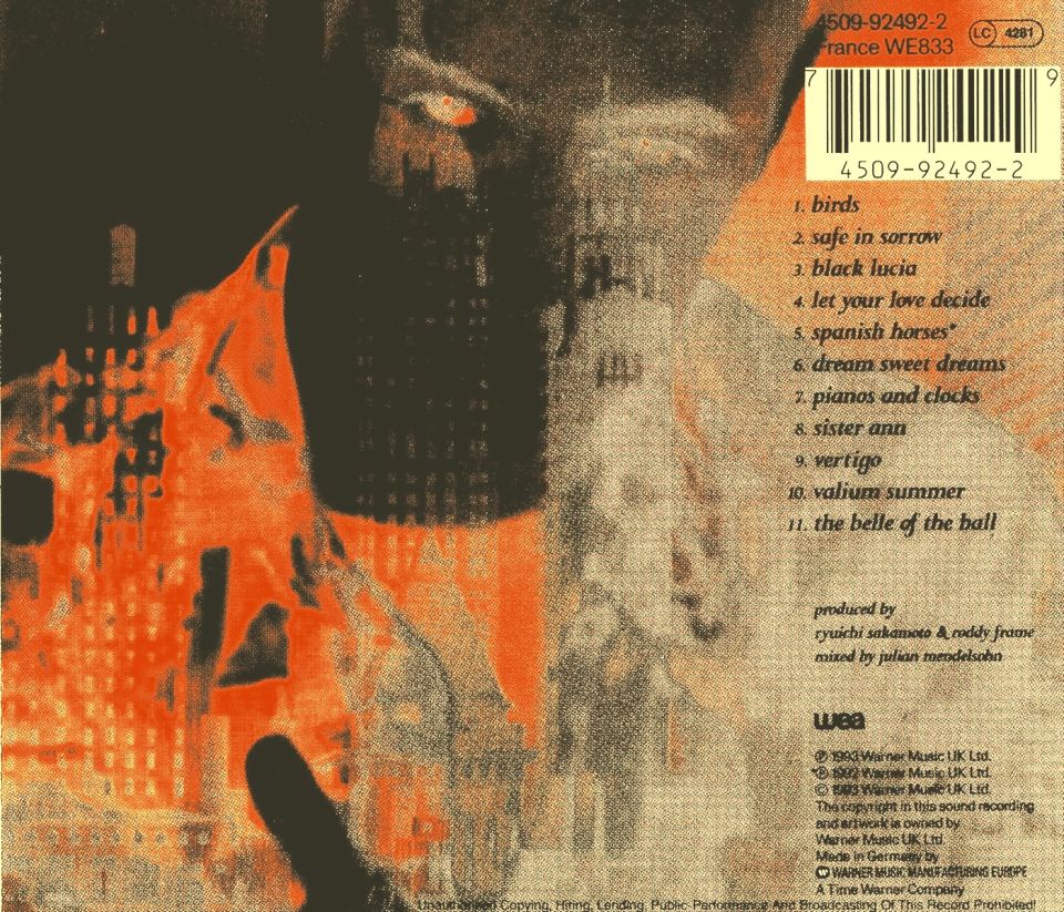 AZTEC CAMERA - DREAMLAND (CD)(1993)