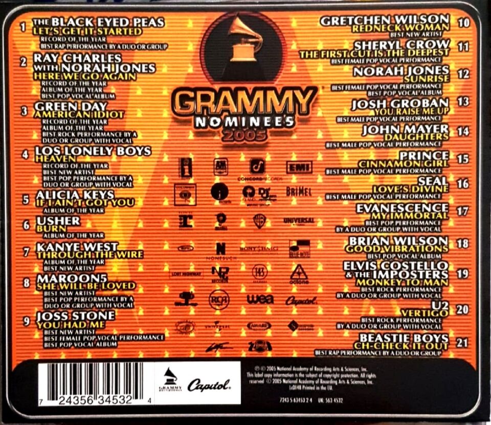 GRAMMY NOMINEES 2005 - VARIOUS (CD) (2005)