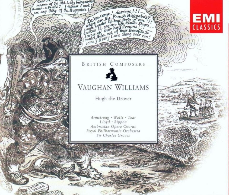 VAUGHAN WILLIAMS - HUGH THE DROVER (2 CD) (1994)