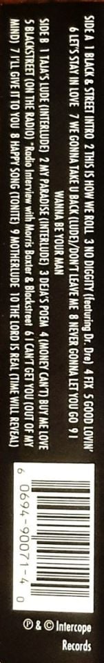 BLACKSTREET - ANOTHER LEVEL (MC)