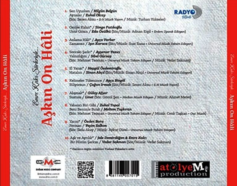 EMRE KALCI - ŞİİRLERİYLE AŞKIN ON HALİ