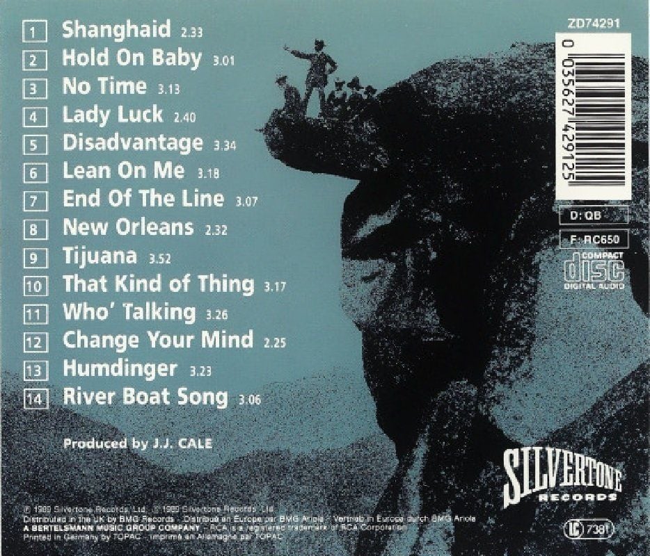 J.J. CALE - TRAVEL LOG (CD) (1989)