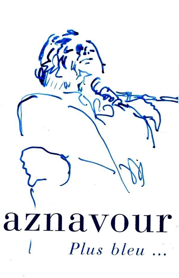 AZNAVOUR - PLUS BLEU (MC)