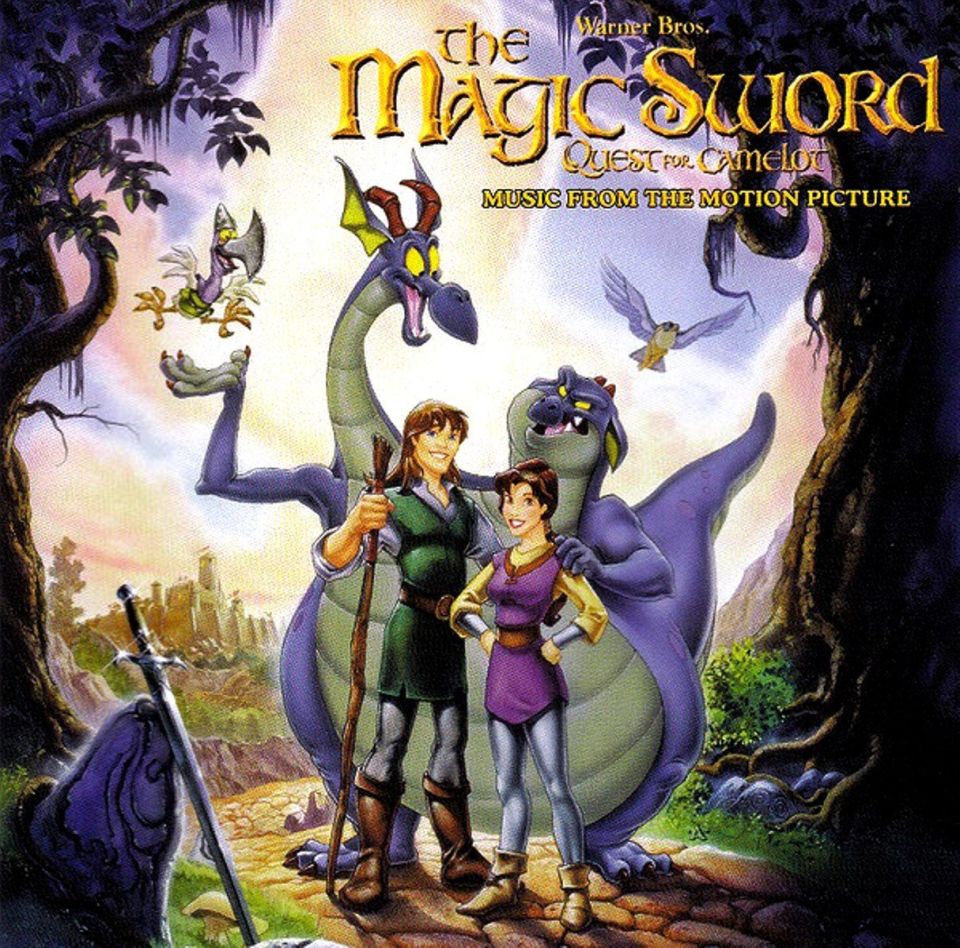 THE MAGIC SWORD QUEST FOR CAMELOT - SOUNDTRACK  (CD)
