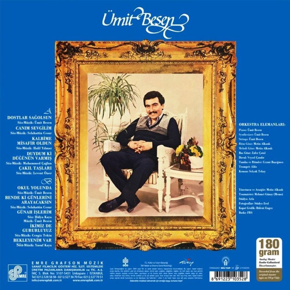 ÜMİT BESEN - DOSTLAR SAĞOLSUN (LP)