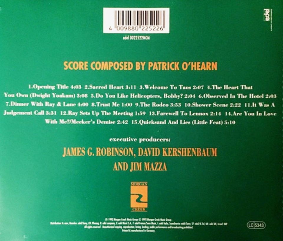 WHITE SANDS - SOUNDTRACK (CD)