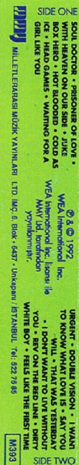 FOREIGNER - THE VERY BEST AND BEYOND (MC) (1992)