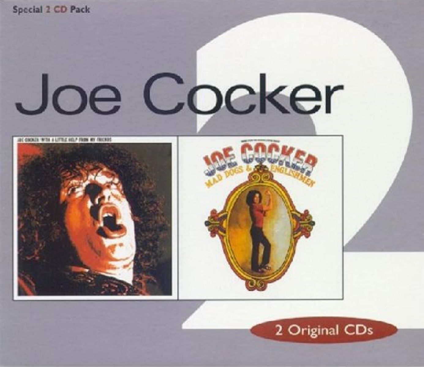 JOE COCKER - WITH A LITTLE HELP FROM MY FRIENDS - MAD DOGS & ENGLISMEN (2 ORIGINAL CD BOX SET) (1999)
