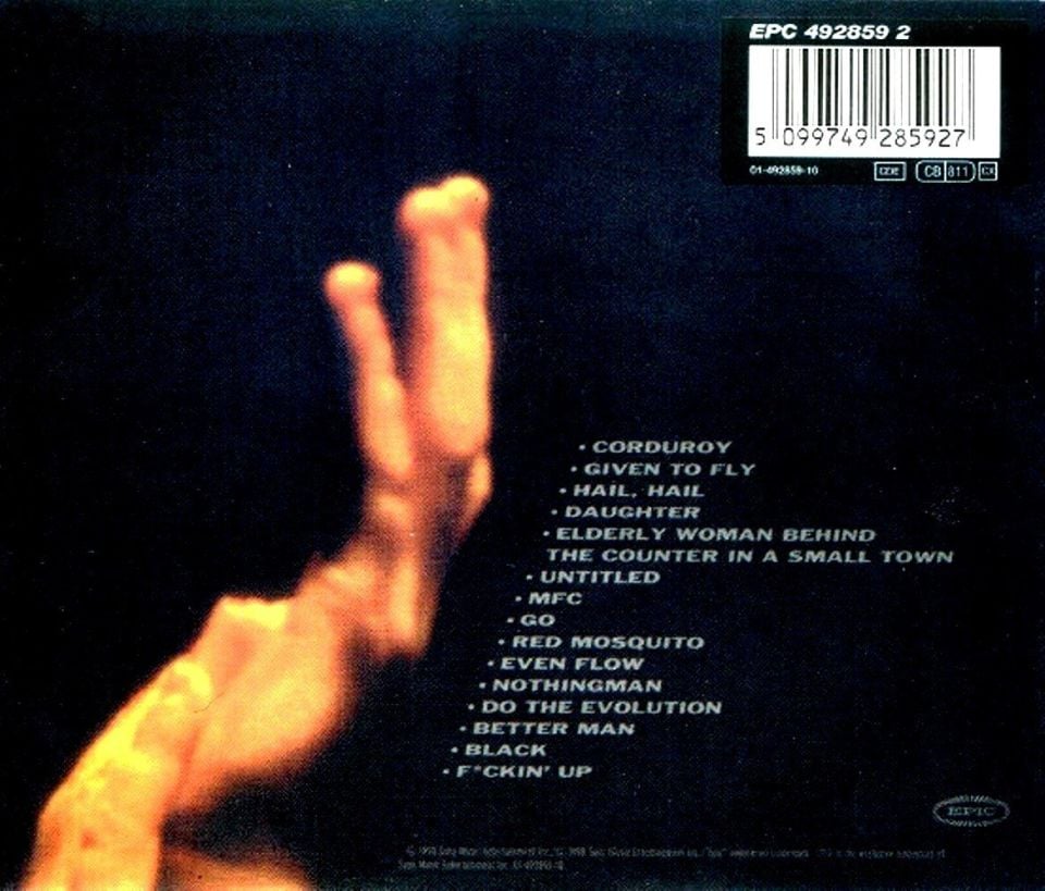 PEARL JAM - LIVE ON TWO LEGS (CD) (1998)