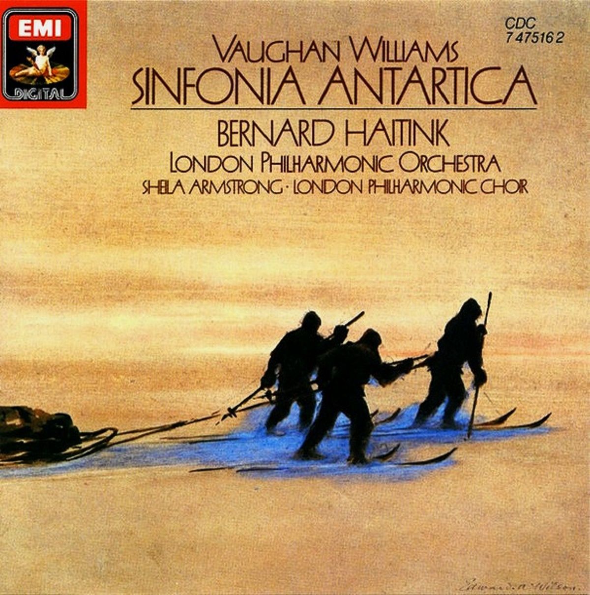 VAUGHAN WILLIAMS - SINFONIA ANTARTICA / BERNARD HAITING (CD) (1986)
