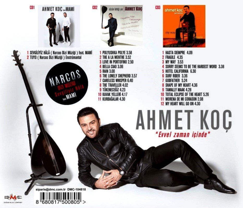 AHMET KOÇ -  EVVEL ZAMAN İÇİNDE (3 CD)