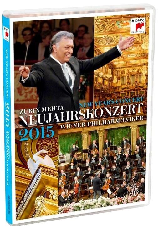 ZUBIN MEHTA VIENNA PHILHARMONIC - NEW YEAR’S CONCERT 2015 (DVD)