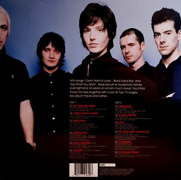 TEXAS - SAY WHAT YOU WANT: THE COLLECTION (LP)