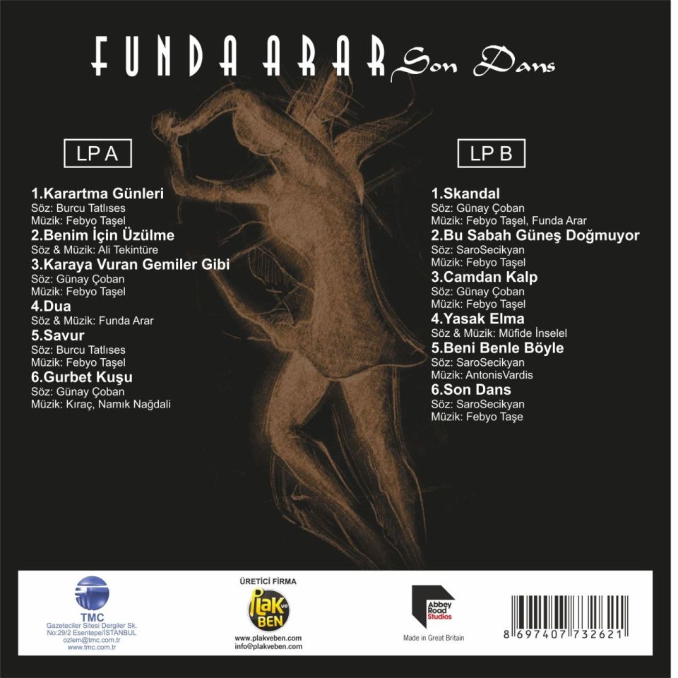 FUNDA ARAR - SON DANS (LP)
