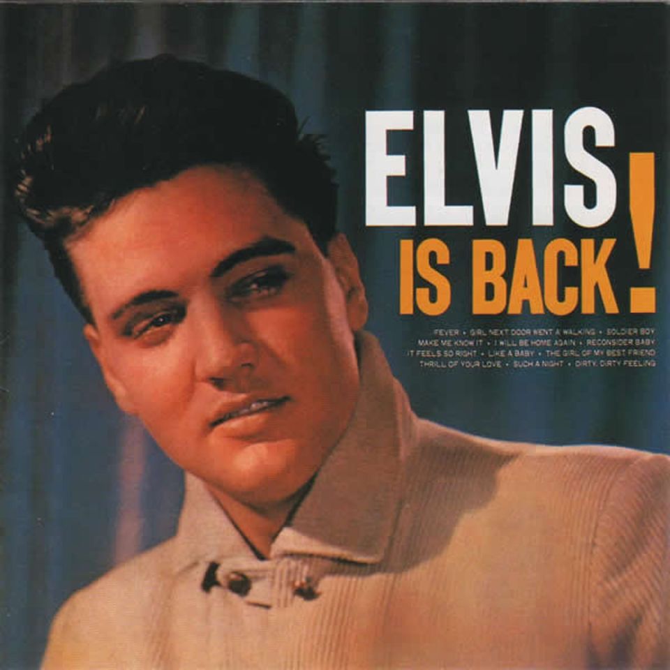 ELVIS PRESLEY - ELVIS IS BACK (CD) (1990)