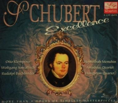 SCHUBERT FRANZ - EXCELLENCE SYMPHONY NO.8 & 9 PIANO QUINTET STRING QUARTET MASS IN FLAT