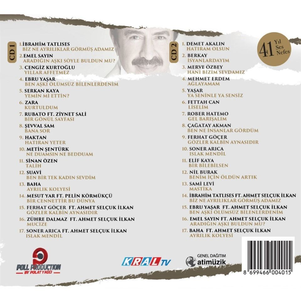 AHMET SELÇUK İLKAN - UNUTULMAYAN ŞARKILAR VOL.2 (2 CD)(2018)