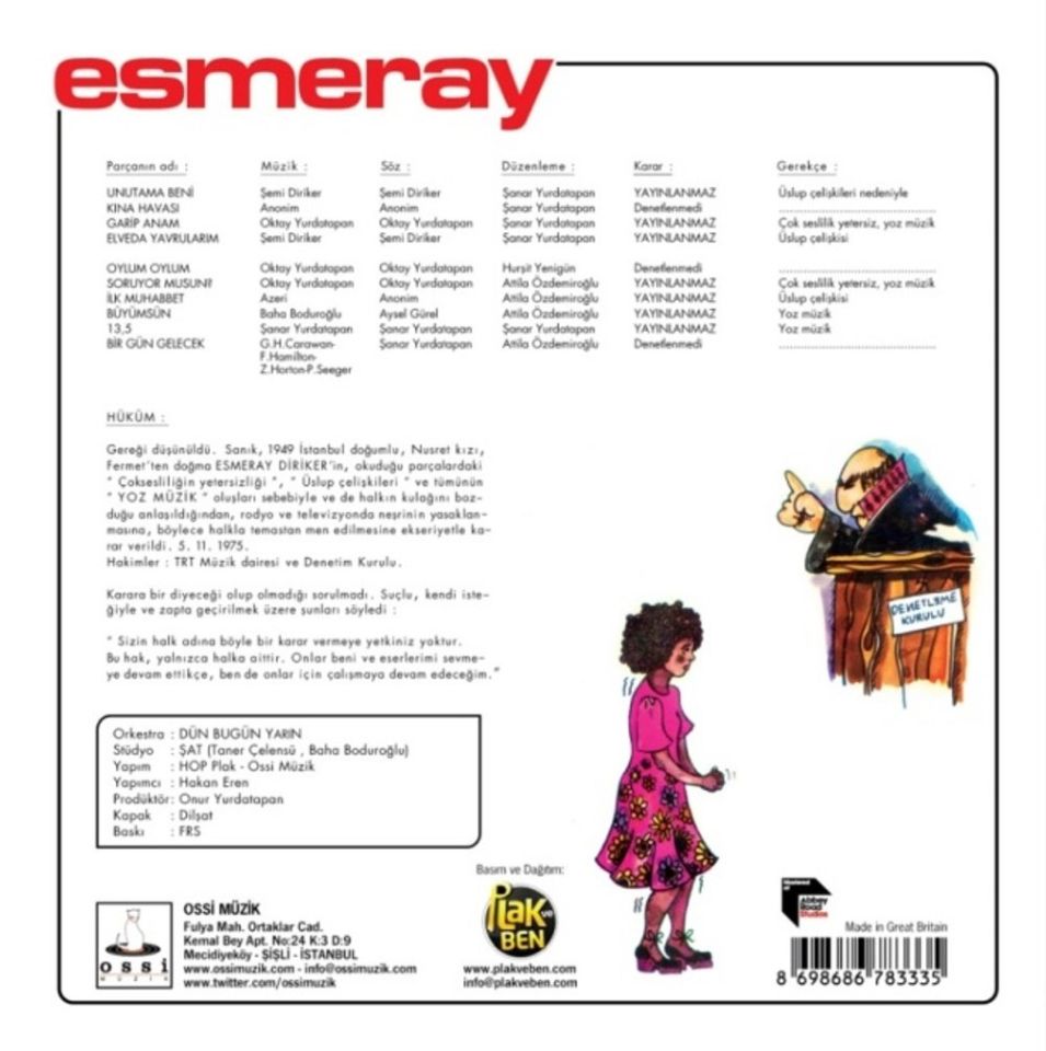 ESMERAY - ESMERAY (LP)