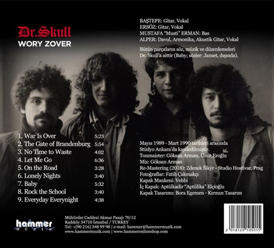 DR. SKULL - WORY ZOVER (CD)