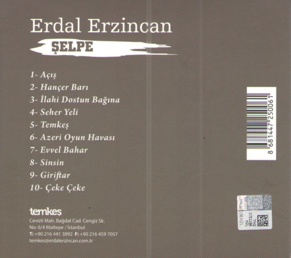 ERDAL ERZİNCAN - ŞELPE