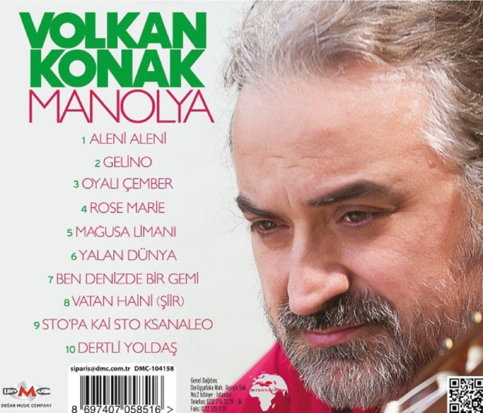 VOLKAN KONAK - MANOLYA (CD) (2015)