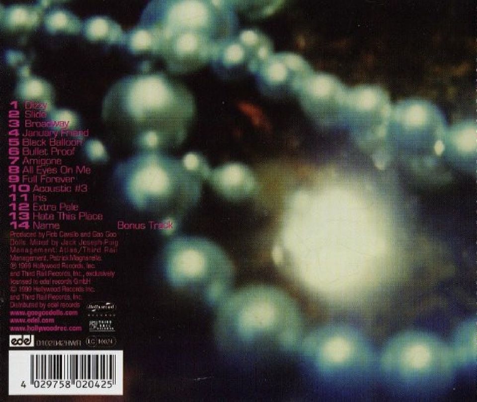 THE GOO GOO DOLLS - DIZZY UP THE GIRL (CD) (1999)