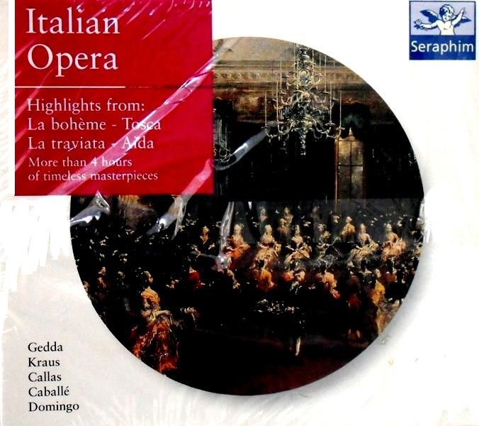 ITALIAN OPERA - HIGHLIGHTS FROM LA BOHEME TOSCA LA TRAVIATA AIDA