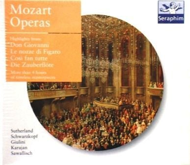 MOZART WOLFGANG AMADEUS - MOZART OPERAS-HIGHLIGHTS FROM DON GIOVANNI, LE NOZZE DI FIGARO, COSI FAN TUTTE, DIE ZAUBERFLÖTE