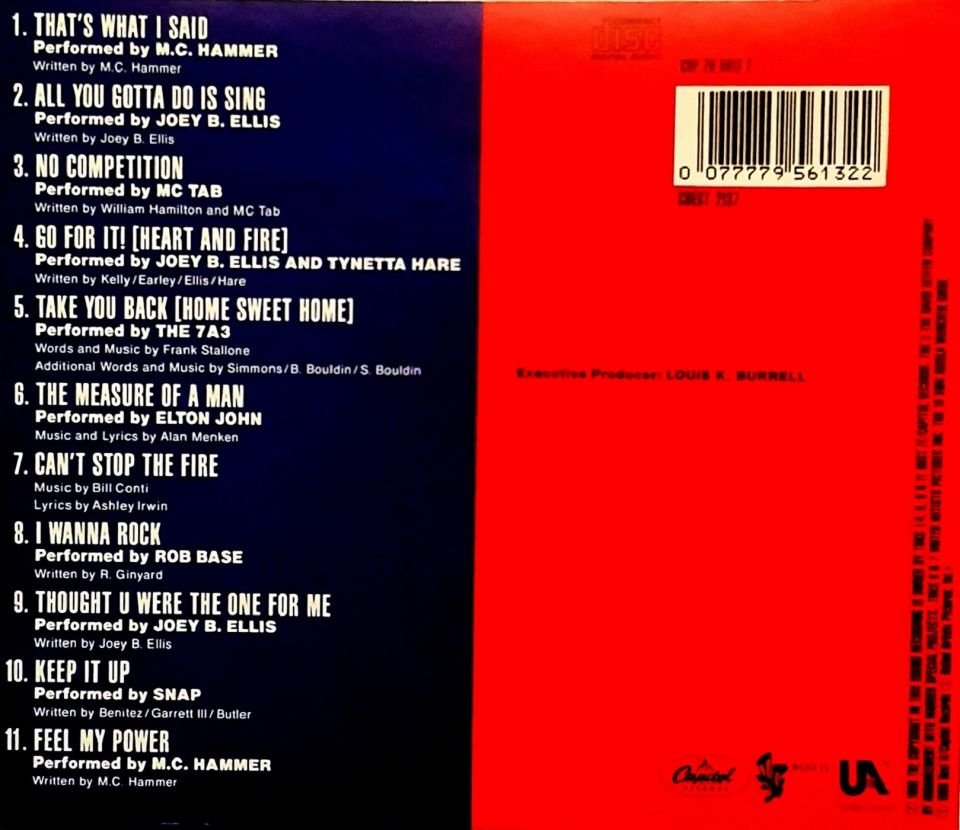 ROCKY 5 - SOUNDTRACK (CD) (1990)