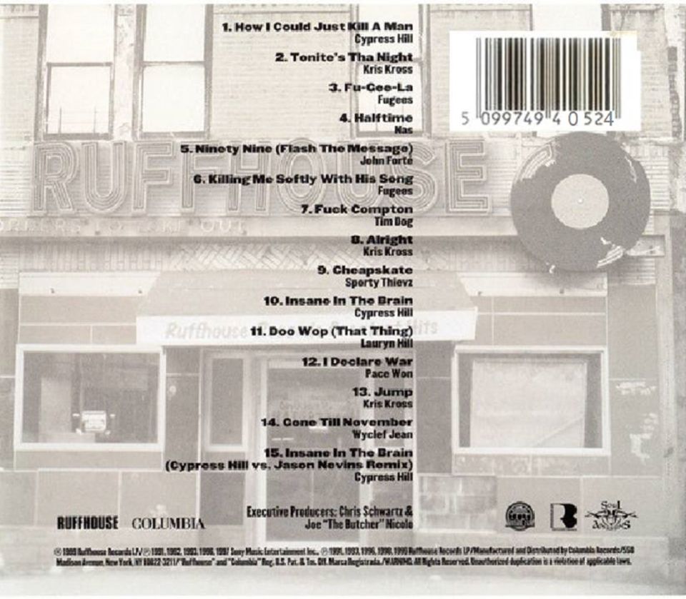 RUFFHOUSE RECORDS GREATEST HITS - VARIOUS (CD) (1999)