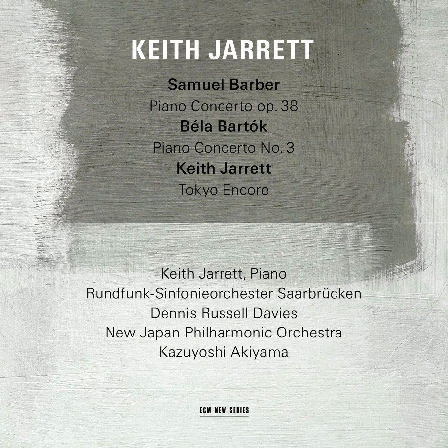 KEITH JARRETT, RUNDFUNK SINFONIEORCH. SAARBRÜCKEN, NEW JAPAN PHIL., DAVIES, AKIYAMA - BARBER, BARTOK: PIANO CONCERTO