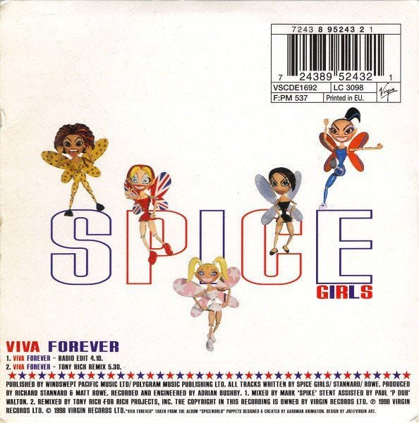 SPICE GIRLS - VIVA FOREVER (CD-SINGLE)