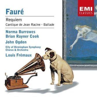 FAURE - REQUIEM BURROWES, COOK, OGDON CITY OF BIRMINGHAM SYM. CHORUS & ORCH. FREMAUX
