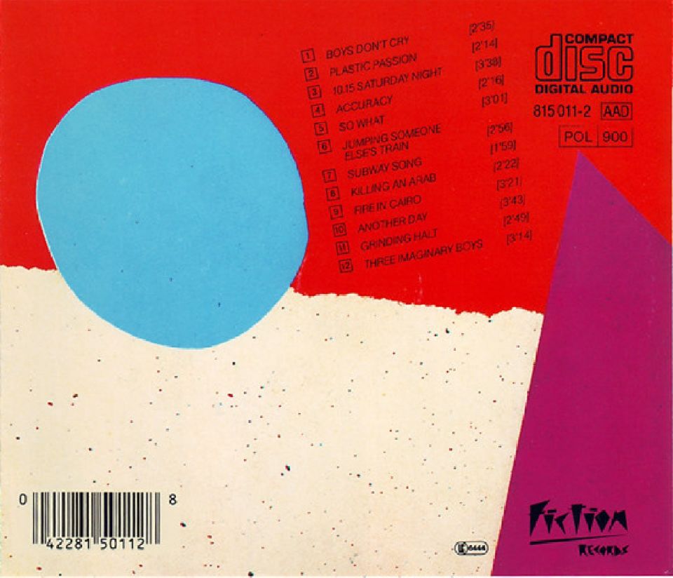 THE CURE - BOYS DON'T CRY (CD) (1990)